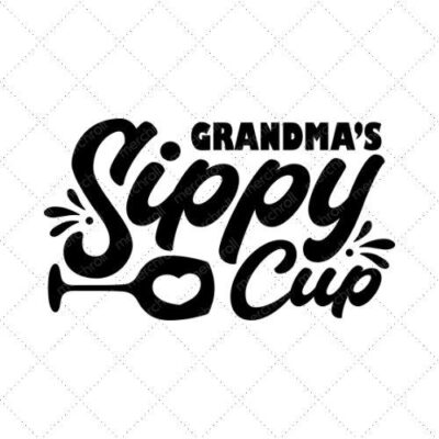 Grandma's Sippy Cup SVG PNG EPS DXF AI Download