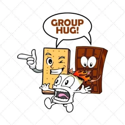 Group Hug! SVG PNG EPS DXF AI Download