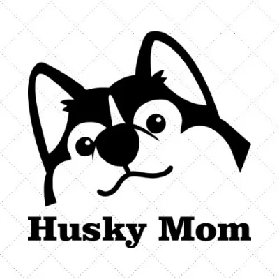 Husky Mom SVG PNG EPS DXF AI Download