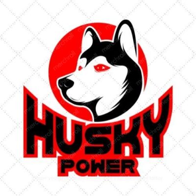 Husky Power SVG PNG EPS DXF AI Download