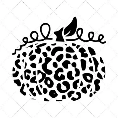 Leopard Pumpkin SVG PNG EPS DXF AI Download