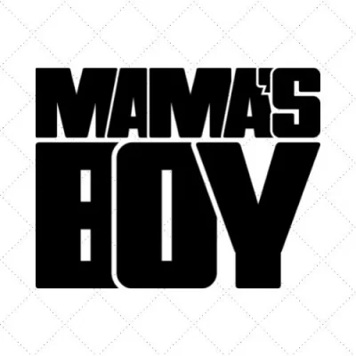 Mama's Boy SVG PNG EPS DXF AI Download