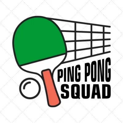 Pingpong Squad SVG PNG EPS DXF AI Download
