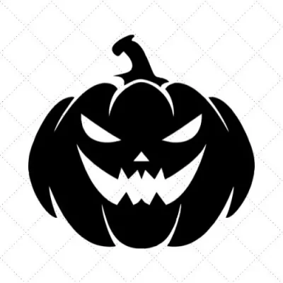 Pumpkin Face SVG PNG EPS DXF AI Download