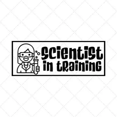 Scientist In Training SVG PNG EPS DXF AI Download