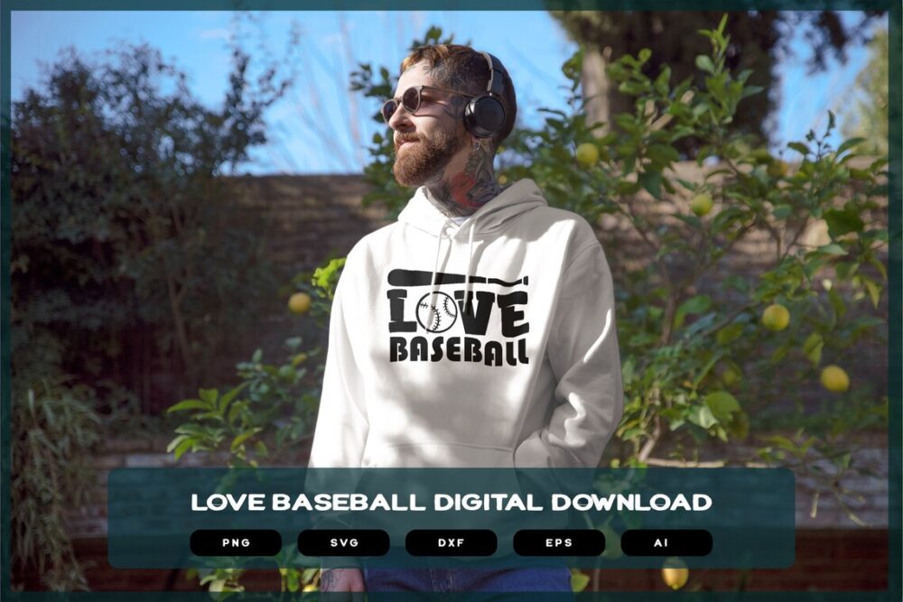 Love Baseball | Shirts Mugs Vinyl Printing SVG Stickers POD