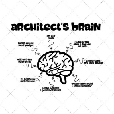 Architect's Brain SVG PNG EPS DXF AI Download