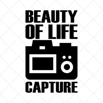Beauty Of Life Capture SVG PNG EPS DXF AI Download
