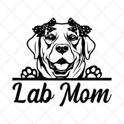 Lab Mom SVG PNG EPS DXF AI Download