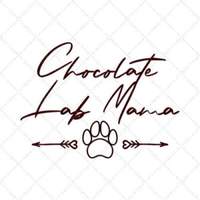 Chocolate Lab Mama SVG PNG EPS DXF AI Download