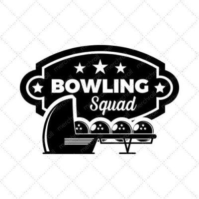 Bowling Squad SVG PNG EPS DXF AI Download