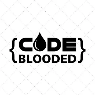 Code Blooded SVG PNG EPS DXF AI Download