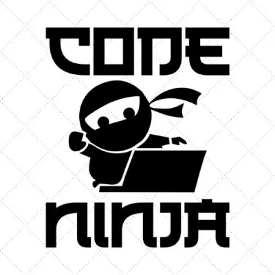 Code Ninja SVG PNG EPS DXF AI Download