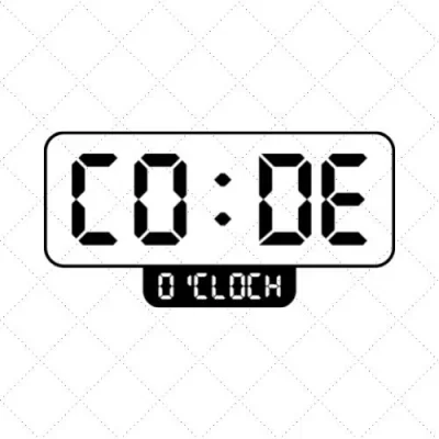 Code O'Clock SVG PNG EPS DXF AI Download