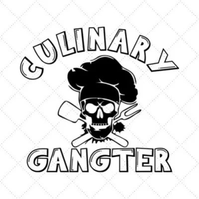 Culinary Gangster SVG PNG EPS DXF AI Download