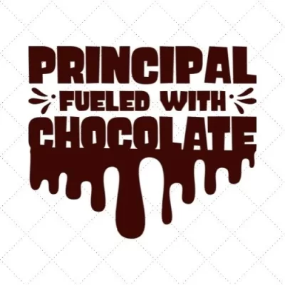 Principal Fueled With Chocolate SVG PNG EPS DXF AI Download
