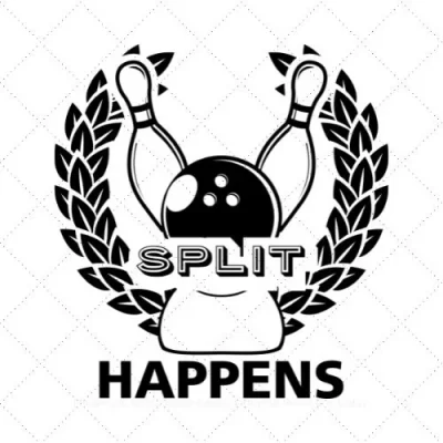 Split Happens SVG PNG EPS DXF AI Download