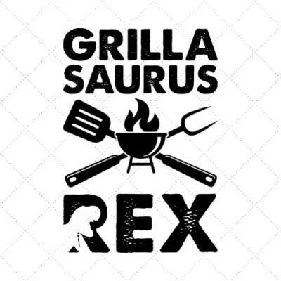 Grilla Saurus Rex SVG PNG EPS DXF AI Download