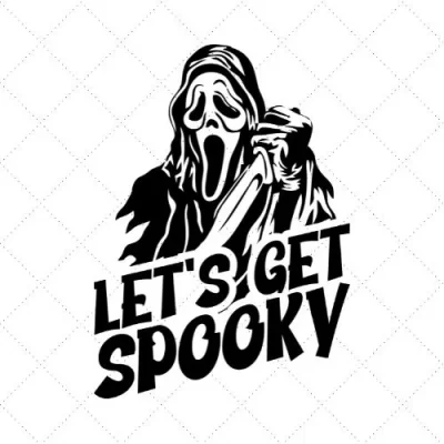 Let's Get Spooky SVG PNG EPS DXF AI Download