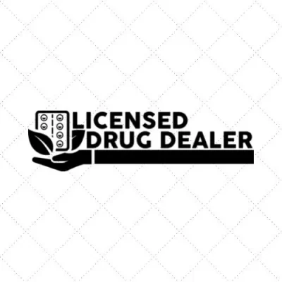 Licensed Drug Dealer SVG PNG EPS DXF AI Download