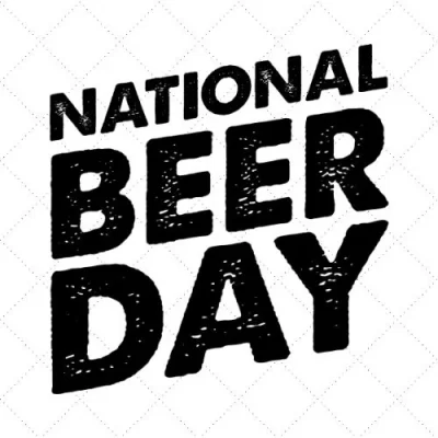National Beer Day SVG PNG EPS DXF AI Download