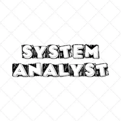 System Analyst SVG PNG EPS DXF AI Download
