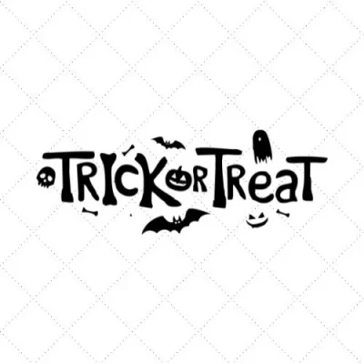 Trick Or Treat SVG PNG EPS DXF AI Download
