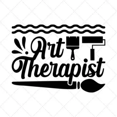 Art Therapist SVG PNG EPS DXF AI Download