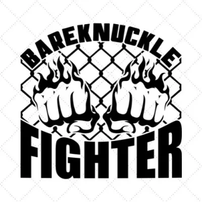 Bareknuckle Fighter SVG PNG EPS DXF AI Download