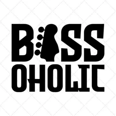 Bassoholic SVG PNG EPS DXF AI Download