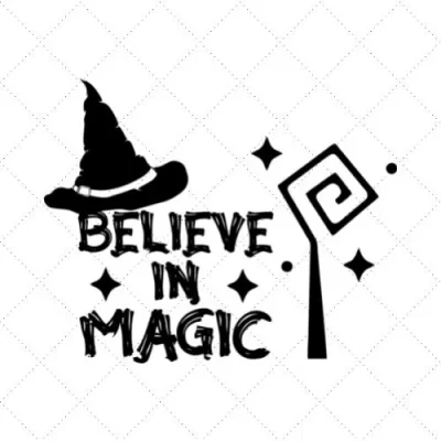 Believe In Magic SVG PNG EPS DXF AI Download