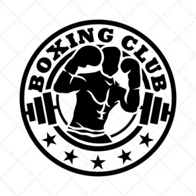 Boxing Club SVG PNG EPS DXF AI Download