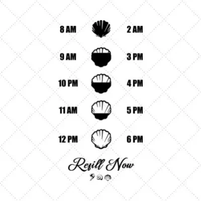 Can't Be A Mermaid Without Water 02 SVG PNG EPS DXF AI Download