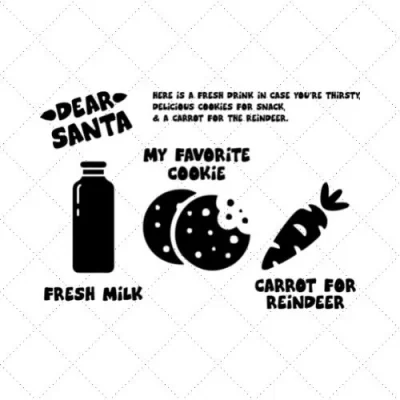 Dear Santa 6 SVG PNG EPS DXF AI Download