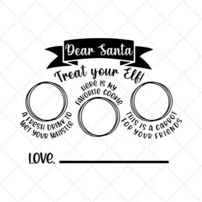 Dear Santa 7 SVG PNG EPS DXF AI Download