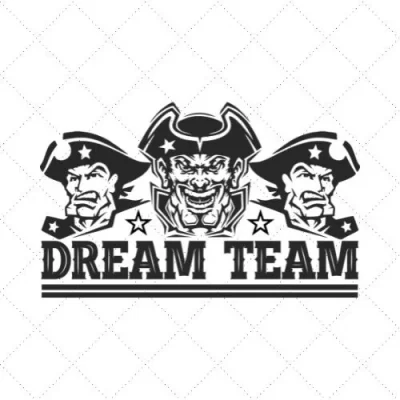 Dream Team SVG PNG EPS DXF AI Download