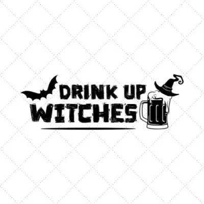 Drink Up Witches SVG PNG EPS DXF AI Download