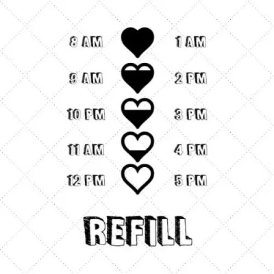 Drink Your Water & Be Fabulous 02 SVG PNG EPS DXF AI Download