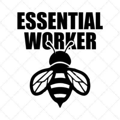 Essential Worker SVG PNG EPS DXF AI Download