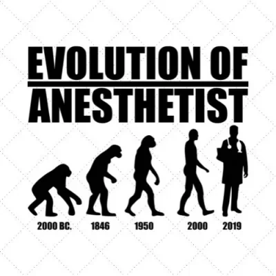 Evolution Of Anesthetist SVG PNG EPS DXF AI Download