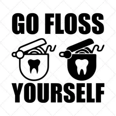 Go Floss Yourself SVG PNG EPS DXF AI Download