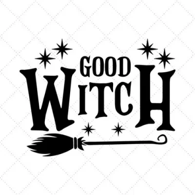 Good Witch SVG PNG EPS DXF AI Download