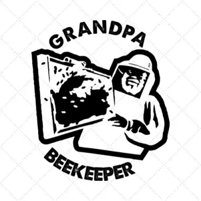 Grandpa Beekeeper SVG PNG EPS DXF AI Download