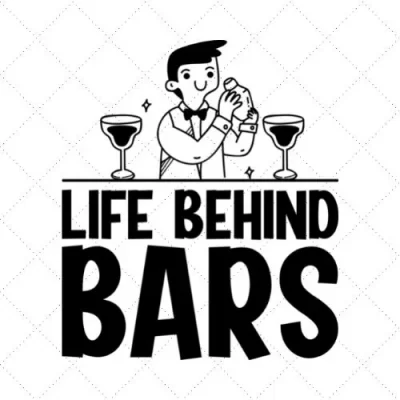 Life Behind Bars SVG PNG EPS DXF AI Download