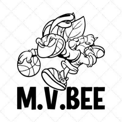 M.V Bee SVG PNG EPS DXF AI Download