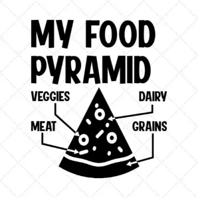 My Food Pyramid SVG PNG EPS DXF AI Download