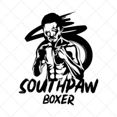 Southpaw Boxer SVG PNG EPS DXF AI Download
