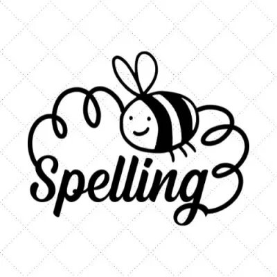 Spelling SVG PNG EPS DXF AI Download