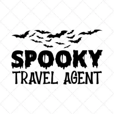 Spooky Travel Agent SVG PNG EPS DXF AI Download