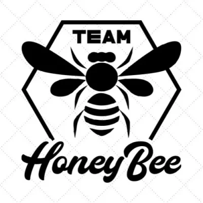 Team Honey Bee SVG PNG EPS DXF AI Download
